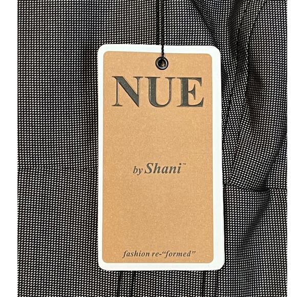 NUE by Shani Size 10 NWT Sleeveless Gunmetal Shaping Corset Midi Dress Flower - Picture 6 of 11